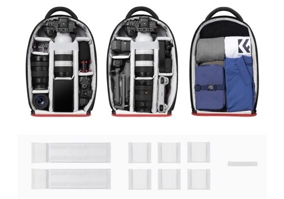 Mochila Multifuncional Camera Backpack KF13.151 18L