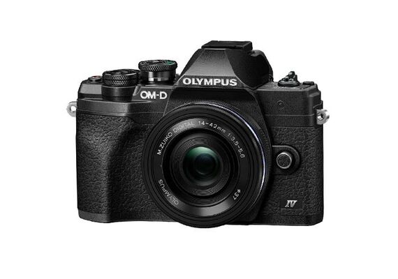 OM SYSTEM E-M10 MARK IV (Preta) + M.Zuiko Digital ED 14-42mm (Preta)