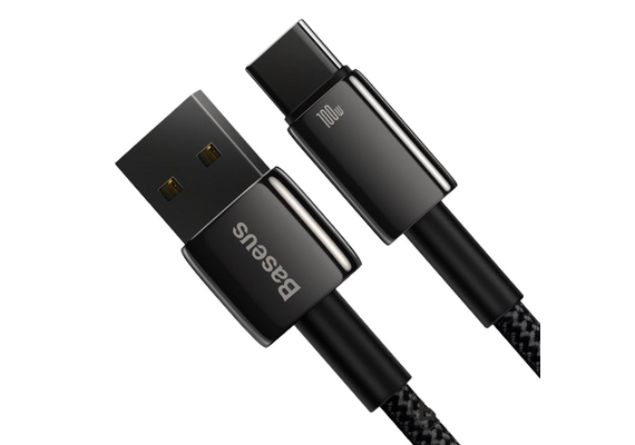 ​BASEUS Cabo USB-A Macho para USB-C Macho 100W/6A - 1m