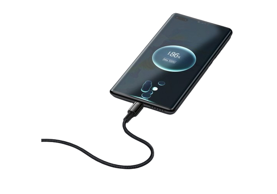 ​BASEUS Cabo USB-A Macho para USB-C Macho 100W/6A - 1m​BASEUS Cabo USB-A Macho para USB-C Macho 100W/6A - 1m