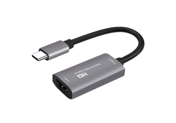 ​COLORCABLE Placa de Captura Áudio e Vídeo HDMI / USB-C