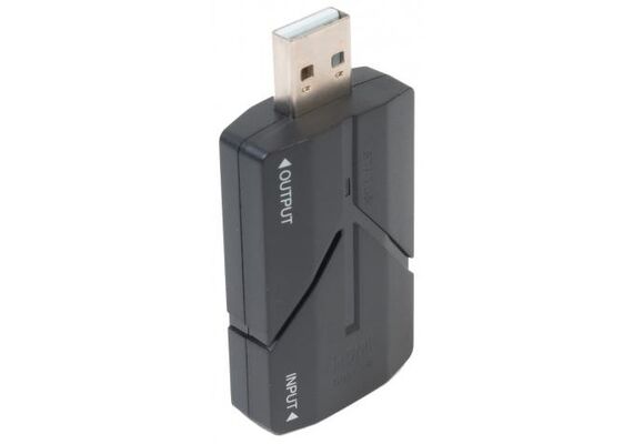 FONESTAR Placa de Captura Áudio e Vídeo USB-A / HDMI