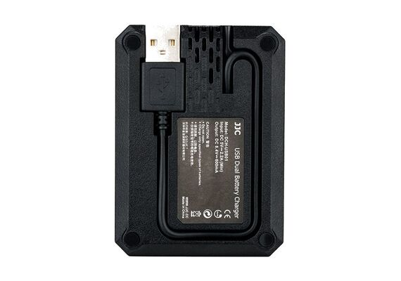 ​JJC Carregador USB Duplo para Baterias LP-E6 / LP-E6NH