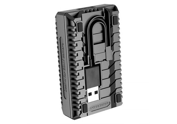 NITECORE Carregador USB Duplo para Baterias NP-FW50