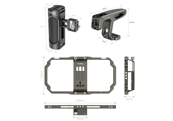 SMALLRIG 3155 Kit Rig Universal de Vídeo para Smartphone