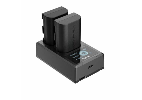 SMALLRIG 3821 Kit Carregador + 2 Baterias LP-E6HN 2040mAh