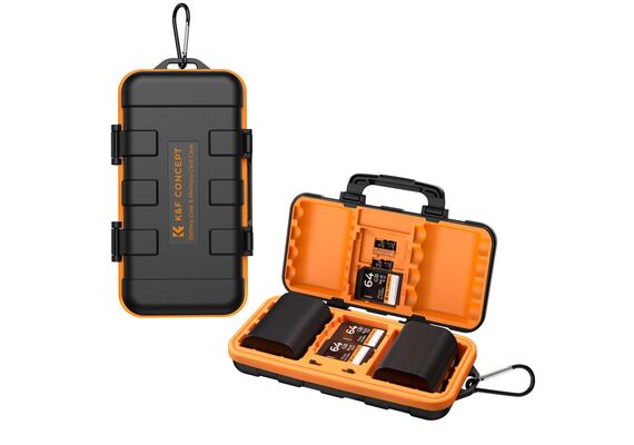 K&F CONCEPT Estojo para Cartões e Baterias KF31.079