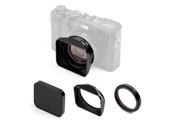 NISI Kit Pára-sol NC UV para Fuji x100 – Preto
