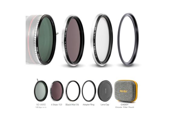 NISI Swift Kit de Filtros Magnéticos ND Variável Mist 1-9 Stops - 77mm