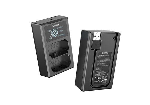 ​SMALLRIG 3824B Kit Carregador + 2 Baterias NP-FZ100 2040mAh