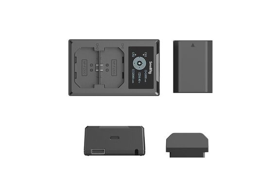 ​SMALLRIG 3824B Kit Carregador + 2 Baterias NP-FZ100 2040mAh