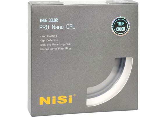NISI Filtro Polarizador True Color Pro Nano CPL - 67mm