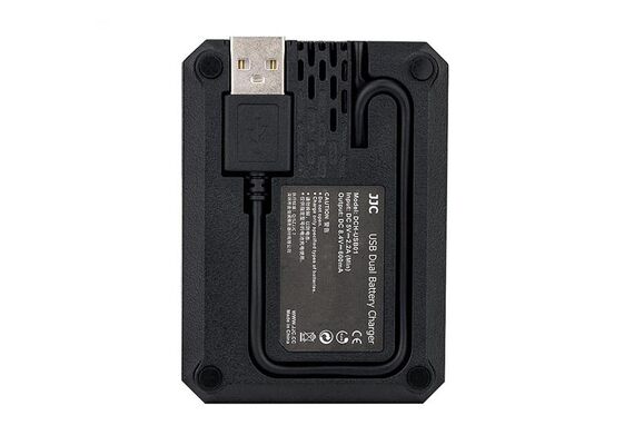 ​JJC Carregador USB Duplo para Baterias LP-E17