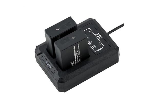 ​JJC Carregador USB Duplo para Baterias LP-E17