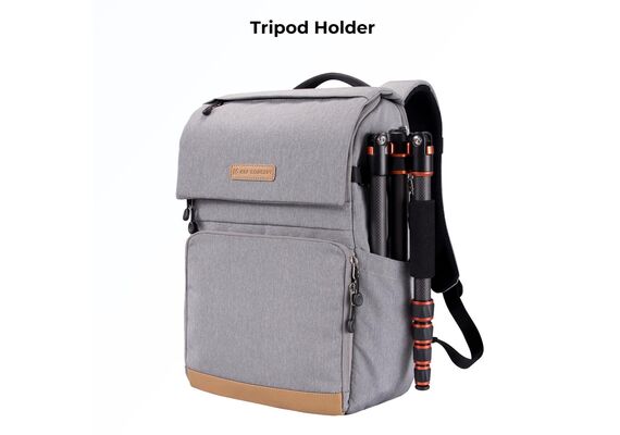 K&F CONCEPT Mochila Multifuncional Camera Backpack KF13.104V1 - 22L (Cinza)