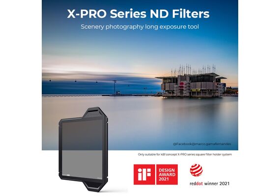 K&F CONCEPT Filtro 100x100mm ND64 Nano-X Pro Series