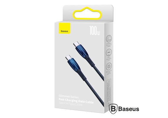 BASEUS Cabo USB-C Macho / USB-C Macho 100W 1m
