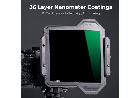 K&F CONCEPT Filtro 100x100mm ND64 Nano-X Pro Series
