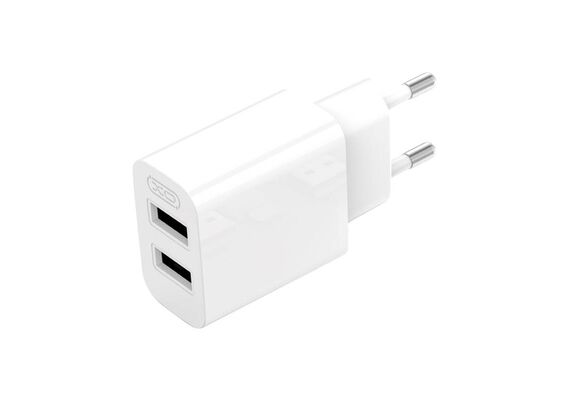 XO Carregador Duplo + Cabo USB-C 2.4A