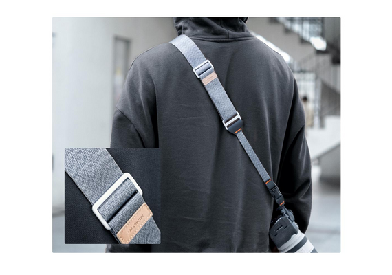 K&F CONCEPT Correia Pescoço KF13.132 45mm - Cinza