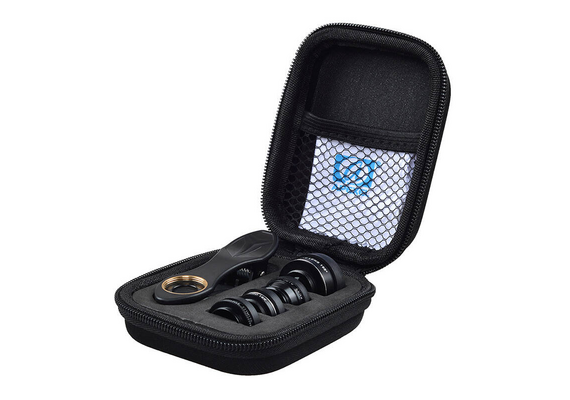 APEXEL Kit Lente Smartphone APL-DG5H 5 em 1 Universal - Preto