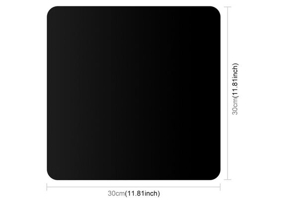 PULUZ Placa de Fundo Acrílico PU5330B 30x30cm - Preto