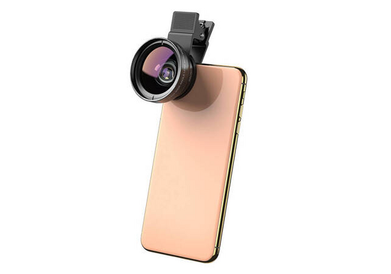 APEXEL Lente Smartphone  APL-0.45XWM 0.45x Grande Angular +12.5x Lente Macro