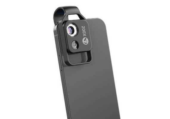 APEXEL Lente Smartphone APL-MS002BK 200X micro - Preto