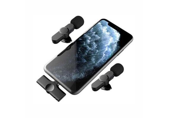 DIV Kit Microfone Duplo Wireless - USB-C