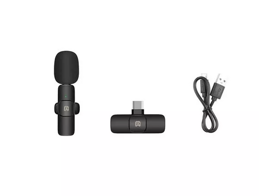PULUZ Kit Microfone Wireless Lavalier - Lightning