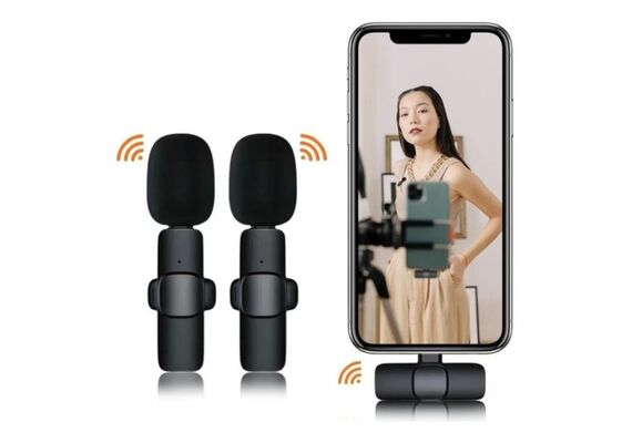 DIV Kit Microfone Duplo Wireless - Lightning