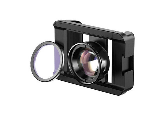 APEXEL Lente Smartphone Macro APL-HB100CPL 100mm CPL - Preto