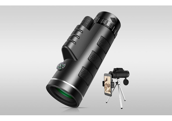 APEXEL Lente Telescópica Smartphone APS-40x60 40X60 com Tripé