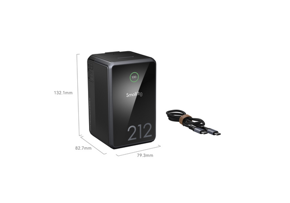 SMALLRIG x Caleb Pike Bateria VB212 mini 5000 mAh V-Mount