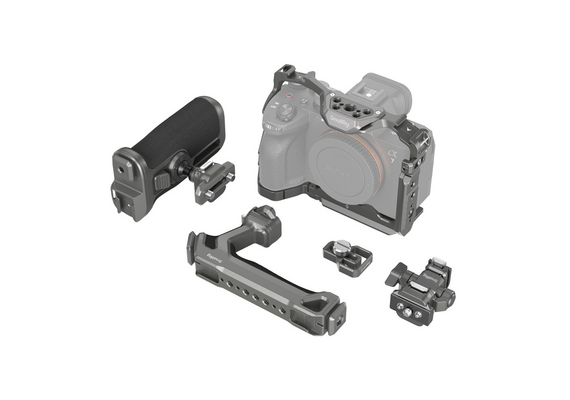 SMALLRIG 4539 HawkLock Advanced Cage Kit Quick Release para Sony Alpha 7R V / Alpha 7 IV / Alpha 7S III