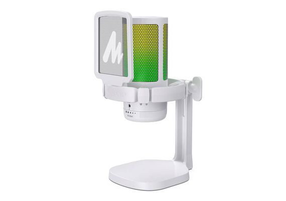 MAONO Microfone Cardióide DGM20 RGB - Branco