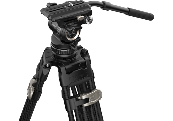 SMALLRIG 4465 Kit Tripé de Carbono FreeBlazer Counterbalance para Vídeo  + Cabeça Fluida AD-Pro8
