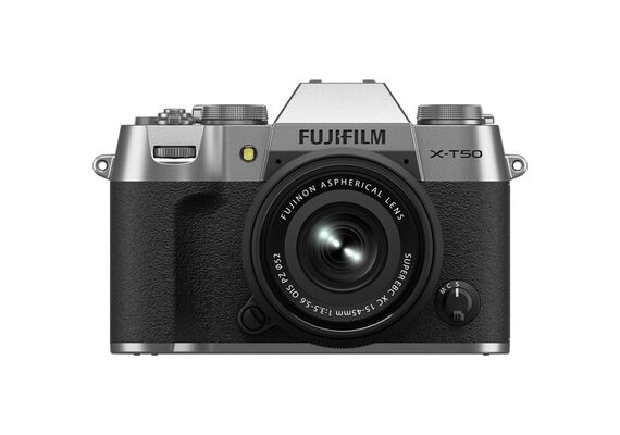 ​FUJIFILM X-T50 (Prata) + XC 15-45mm f/3.5-5.6 OIS PZ