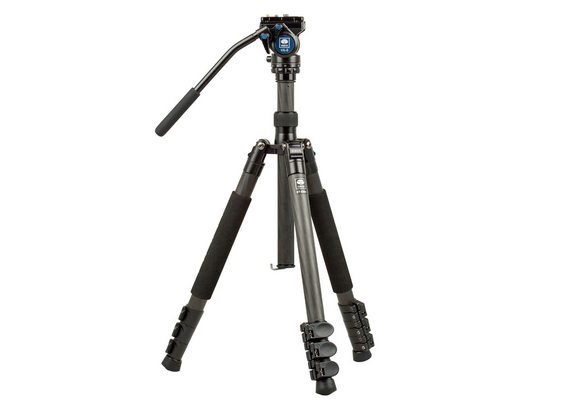 SIRUI Tripé Carbono ET-2204 + Cabeça de Vídeo VA-5