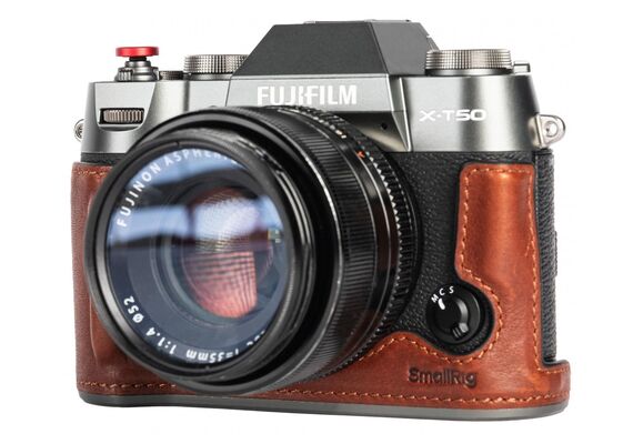 SMALLRIG 4709 Estojo de Couro Fujifilm X-T50 - Castanho