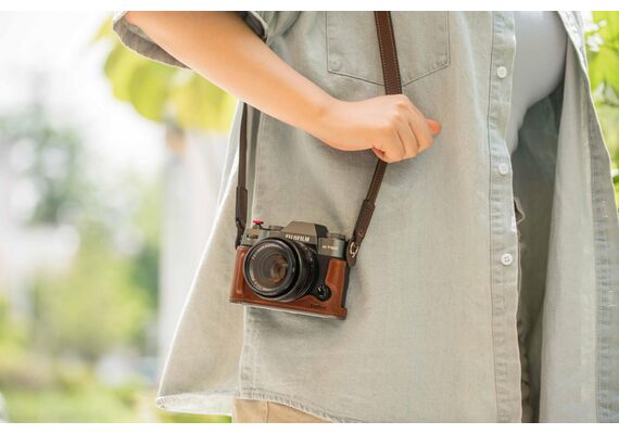 SMALLRIG 4709 Estojo de Couro Fujifilm X-T50 - Castanho