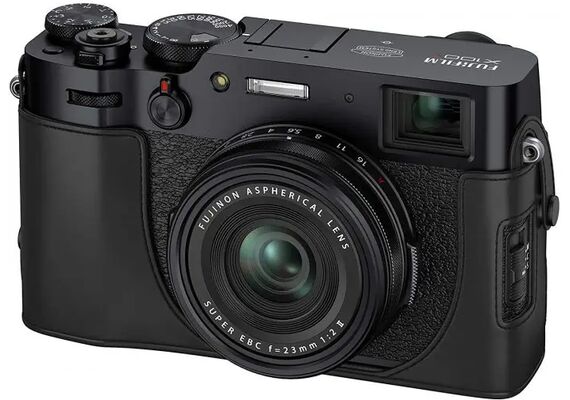FUJIFILM Estojo de Couro para X100V/X100VI - Preto