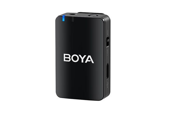 BOYA Microfone Duplo de Lapela com Gravador BOYAMIC