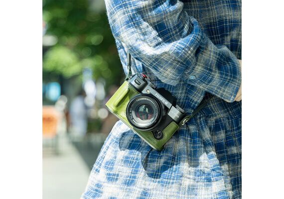 SMALLRIG 4711 Estojo de Couro Fujifilm X-T50 - Verde