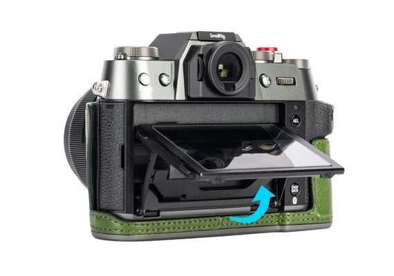 SMALLRIG 4711 Estojo de Couro Fujifilm X-T50 - Verde