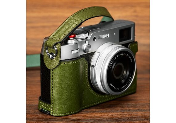 SMALLRIG 4701 Estojo de Couro Fujifilm X100VI - Verde