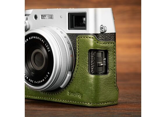 SMALLRIG 4701 Estojo de Couro Fujifilm X100VI - Verde