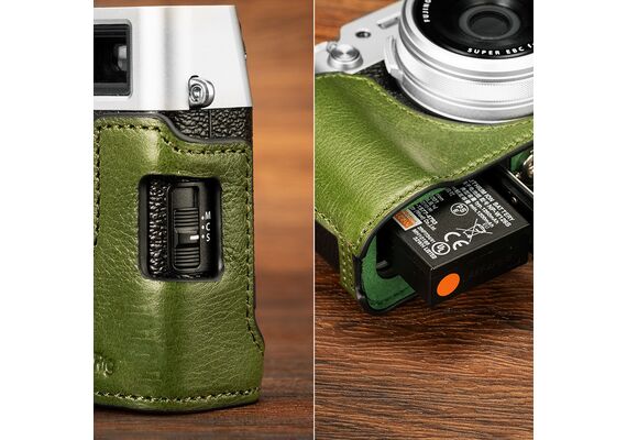 SMALLRIG 4701 Estojo de Couro Fujifilm X100VI - Verde