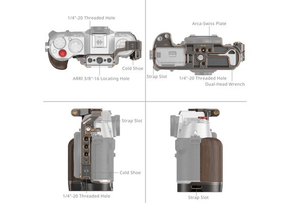 SMALLRIG 4714 Cage Retro Fujifilm X-T50