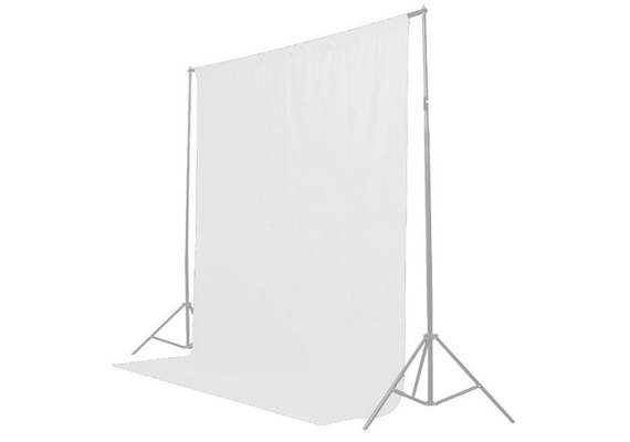 FALCON EYES Fundo de Tecido Branco - 1.5x2.8m